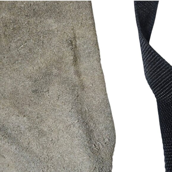 Safety Apron Suede Leather Metal Welding Butcher Shop Vintage - Picture 15 of 16